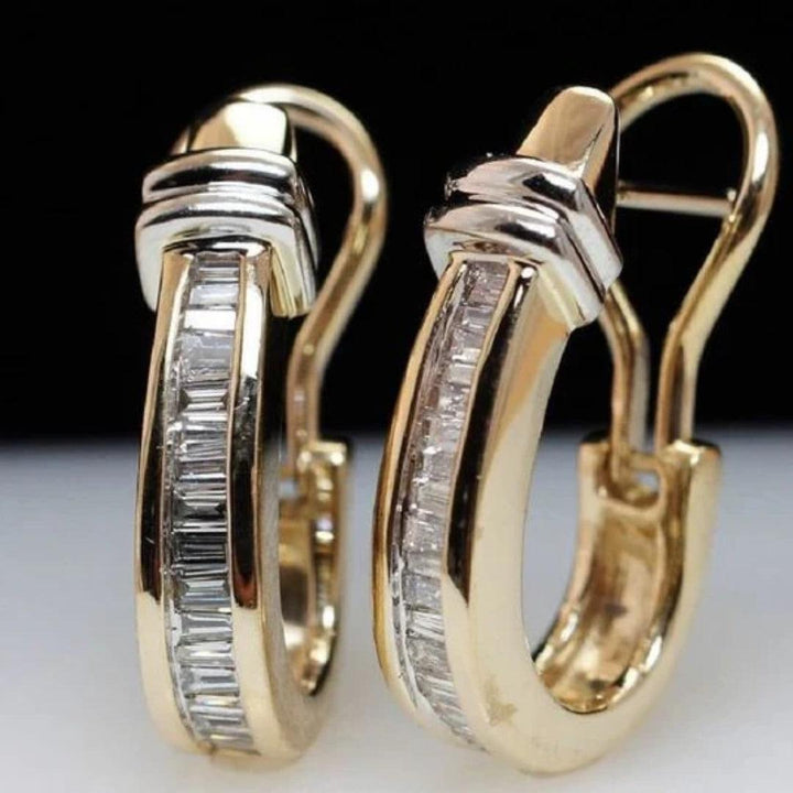 Classic Diamond Valera Earrings for Timeless Elegance