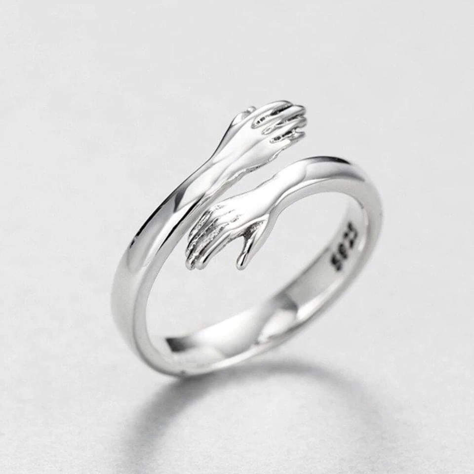 Adjustable Silver Câline Ring